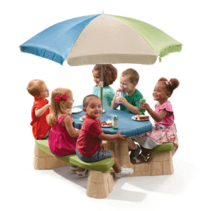 Mesa Picnic con Sombrilla